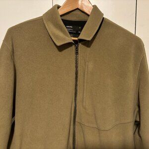 $395 Haven Green Full-Zip Polartec Fleece Guide Jacket - Large Made in Canada